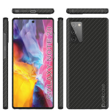 Cargar imagen en el visor de la galería, Galaxy Note 20 Case, Punkcase CarbonShield, Heavy Duty &amp; Ultra Thin Cover 
