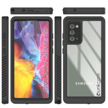 Load image into Gallery viewer, Galaxy Note 20 Case, Punkcase [Extreme Series] Armor Cover W/ Built In Screen Protector [Clear] (Color in image: Red)
