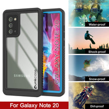 Load image into Gallery viewer, Galaxy Note 20 Case, Punkcase [Extreme Series] Armor Cover W/ Built In Screen Protector [Light Blue] (Color in image: Light green)
