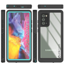 Load image into Gallery viewer, Galaxy Note 20 Case, Punkcase [Extreme Series] Armor Cover W/ Built In Screen Protector [Teal] (Color in image: pink)
