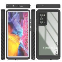 Load image into Gallery viewer, Galaxy Note 20 Case, Punkcase [Extreme Series] Armor Cover W/ Built In Screen Protector [White] (Color in image: teal)
