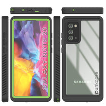 Load image into Gallery viewer, Galaxy Note 20 Case, Punkcase [Extreme Series] Armor Cover W/ Built In Screen Protector [Light Green] (Color in image: Teal)

