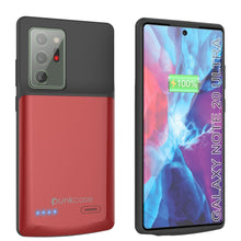 Cargar imagen en el visor de la galería, Galaxy Note 20 Ultra 6000mAH Battery Charger Slim Case [Red] (Color in image: Red)
