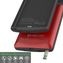 Cargar imagen en el visor de la galería, Galaxy Note 20 Ultra 6000mAH Battery Charger Slim Case [Red] 
