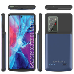 Galaxy Note 20 Ultra 6000mAH Battery Charger Slim Case [Blue] (Color in image: Red)