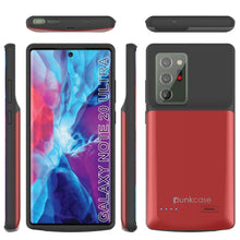 Cargar imagen en el visor de la galería, Galaxy Note 20 Ultra 6000mAH Battery Charger Slim Case [Red] (Color in image: Blue)
