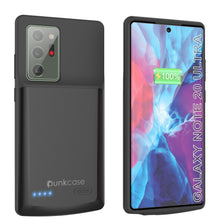Load image into Gallery viewer, Galaxy Note 20 Ultra 6000mAH Battery Charger Slim Case [Black] (Color in image: Black)
