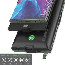 Cargar imagen en el visor de la galería, Galaxy Note 20 Ultra 6000mAH Battery Charger PunkJuice 2.0 Slim Case [Black] (Color in image: Gold)

