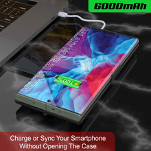 Cargar imagen en el visor de la galería, Galaxy Note 20 Ultra 6000mAH Battery Charger PunkJuice 2.0 Slim Case [Black] 
