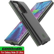Cargar imagen en el visor de la galería, Galaxy Note 20 Ultra 6000mAH Battery Charger PunkJuice 2.0 Slim Case [Black] 
