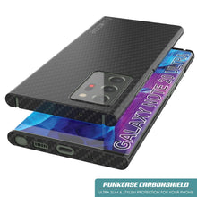 Cargar imagen en el visor de la galería, Galaxy Note 20 Ultra Case, Punkcase CarbonShield, Heavy Duty &amp; Ultra Thin Cover 
