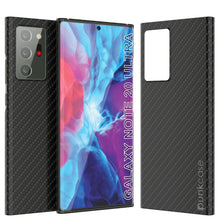 Cargar imagen en el visor de la galería, Galaxy Note 20 Ultra Case, Punkcase CarbonShield, Heavy Duty &amp; Ultra Thin Cover (Color in image: Black)
