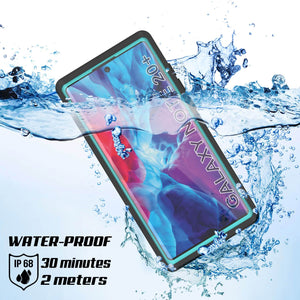 Galaxy Note 20 Ultra Case, Punkcase [Extreme Series] Armor Cover W/ Built In Screen Protector [Teal] (Color in image: Purple)