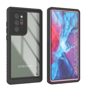 Galaxy Note 20 Ultra Case, Punkcase [Extreme Series] Armor Cover W/ Built In Screen Protector [Pink] (Color in image: Pink)