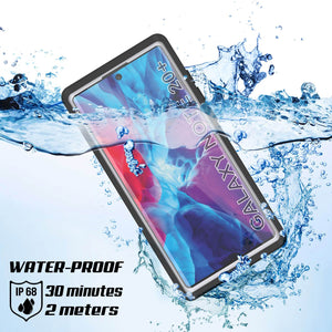 Galaxy Note 20 Ultra Case, Punkcase [Extreme Series] Armor Cover W/ Built In Screen Protector [White] (Color in image: Black)