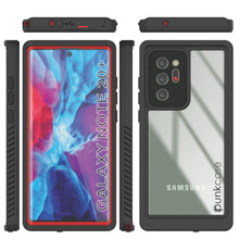 Load image into Gallery viewer, Galaxy Note 20 Ultra Case, Punkcase [Extreme Series] Armor Cover W/ Built In Screen Protector [Red] (Color in image: Teal)
