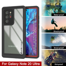 Load image into Gallery viewer, Galaxy Note 20 Ultra Case, Punkcase [Extreme Series] Armor Cover W/ Built In Screen Protector [Red] (Color in image: pink)
