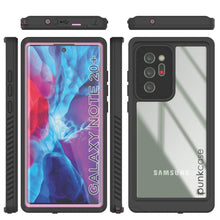 Load image into Gallery viewer, Galaxy Note 20 Ultra Case, Punkcase [Extreme Series] Armor Cover W/ Built In Screen Protector [Pink] (Color in image: Light Blue)
