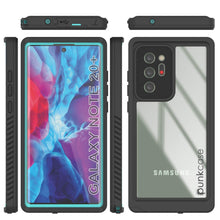 Load image into Gallery viewer, Galaxy Note 20 Ultra Case, Punkcase [Extreme Series] Armor Cover W/ Built In Screen Protector [Teal] (Color in image: pink)
