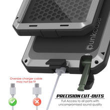 Cargar imagen en el visor de la galería, Galaxy Note 20 Ultra  Case, PUNKcase Metallic Silver Shockproof  Slim Metal Armor Case [Silver] 
