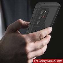 Load image into Gallery viewer, Galaxy Note 20 Ultra Waterproof Case, Punkcase Studstar Black Thin Armor Cover (Color in image: teal)
