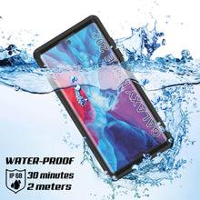 Load image into Gallery viewer, Galaxy Note 20 Ultra Waterproof Case, Punkcase Studstar Clear Thin Armor Cover (Color in image: black)
