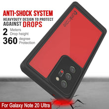 Load image into Gallery viewer, Galaxy Note 20 Ultra Waterproof Case, Punkcase Studstar Red Series Thin Armor Cover (Color in image: pink)
