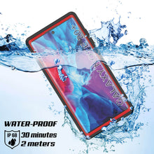 Load image into Gallery viewer, Galaxy Note 20 Ultra Waterproof Case, Punkcase Studstar Red Series Thin Armor Cover (Color in image: black)
