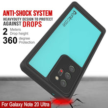 Load image into Gallery viewer, Galaxy Note 20 Ultra Waterproof Case, Punkcase Studstar Series Teal Thin Armor Cover (Color in image: pink)
