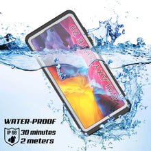 Load image into Gallery viewer, Galaxy Note 20 Waterproof Case, Punkcase Studstar White Thin Armor Cover (Color in image: black)
