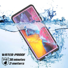 Load image into Gallery viewer, Galaxy Note 20 Waterproof Case, Punkcase Studstar Pink Thin Armor Cover (Color in image: black)
