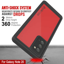 Load image into Gallery viewer, Galaxy Note 20 Waterproof Case, Punkcase Studstar Red Series Thin Armor Cover (Color in image: pink)
