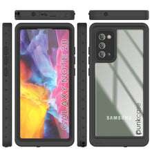 Load image into Gallery viewer, Galaxy Note 20 Waterproof Case, Punkcase Studstar Clear Thin Armor Cover (Color in image: light blue)
