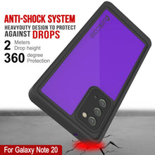 Load image into Gallery viewer, Galaxy Note 20 Waterproof Case, Punkcase Studstar Purple Series Thin Armor Cover (Color in image: pink)

