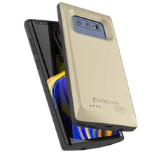 Load image into Gallery viewer, Galaxy Note 9 5000mAH Battery Charger W/ USB Port Slim Case [Gold] 

