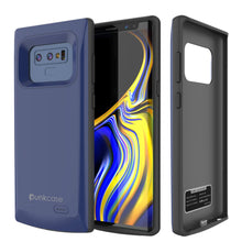 Load image into Gallery viewer, Galaxy Note 9 5000mAH Battery Charger W/ USB Port Slim Case [Navy] (Color in image: Navy)

