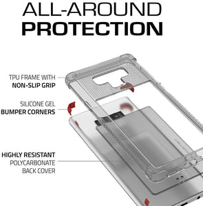Galaxy Note 9 Case,Ghostek Covert 2 TPU Bumper Frame [Shockproof] | Pink 