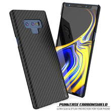 Cargar imagen en el visor de la galería, Galaxy Note 9 Case, Punkcase CarbonShield, Heavy Duty &amp; Ultra Thin Cover 
