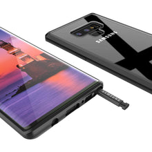 Cargar imagen en el visor de la galería, Galaxy Note 9 Case, PUNKcase [LUCID 2.0 Series] [Slim Fit] Armor Cover W/Integrated Anti-Shock System [Black] (Color in image: Clear)
