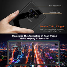 Cargar imagen en el visor de la galería, Galaxy Note 9 Case, PUNKcase [LUCID 2.0 Series] [Slim Fit] Armor Cover W/Integrated Anti-Shock System [Black] (Color in image: White)
