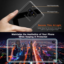 Cargar imagen en el visor de la galería, Galaxy Note 9 Case, PUNKcase [LUCID 2.0 Series] [Slim Fit] Armor Cover W/Integrated Anti-Shock System [Clear] (Color in image: White)
