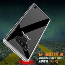 Cargar imagen en el visor de la galería, Galaxy Note 9 Case, PUNKcase [LUCID 2.0 Series] [Slim Fit] Armor Cover W/Integrated Anti-Shock System [Clear] (Color in image: Teal)
