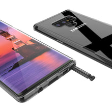 Load image into Gallery viewer, Galaxy Note 9 Case, PUNKcase [LUCID 2.0 Series] [Slim Fit] Armor Cover W/Integrated Anti-Shock System [Crystal Black] (Color in image: Black)
