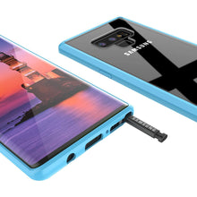 Cargar imagen en el visor de la galería, Galaxy Note 9 Case, PUNKcase [LUCID 2.0 Series] [Slim Fit] Armor Cover W/Integrated Anti-Shock System [Light Blue] (Color in image: Light Blue)
