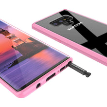 Cargar imagen en el visor de la galería, Galaxy Note 9 Case, PUNKcase [LUCID 2.0 Series] [Slim Fit] Armor Cover W/Integrated Anti-Shock System [Pink] (Color in image: Pink)
