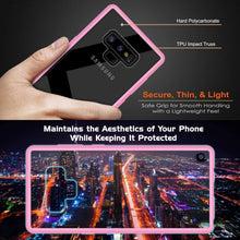 Cargar imagen en el visor de la galería, Galaxy Note 9 Case, PUNKcase [LUCID 2.0 Series] [Slim Fit] Armor Cover W/Integrated Anti-Shock System [Pink] (Color in image: Crystal Pink)
