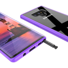 Cargar imagen en el visor de la galería, Galaxy Note 9 Case, PUNKcase [LUCID 2.0 Series] [Slim Fit] Armor Cover W/Integrated Anti-Shock System [Purple] (Color in image: Purple)

