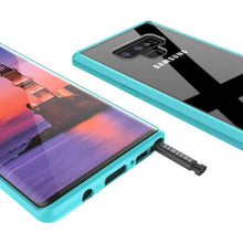 Cargar imagen en el visor de la galería, Galaxy Note 9 Case, PUNKcase [LUCID 2.0 Series] [Slim Fit] Armor Cover W/Integrated Anti-Shock System [Teal] (Color in image: Teal)

