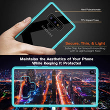 Cargar imagen en el visor de la galería, Galaxy Note 9 Case, PUNKcase [LUCID 2.0 Series] [Slim Fit] Armor Cover W/Integrated Anti-Shock System [Teal] (Color in image: Crystal Pink)
