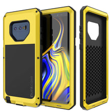 Load image into Gallery viewer, Galaxy Note 9  Case, PUNKcase Metallic Neon Shockproof  Slim Metal Armor Case [Neon] (Color in image: neon)
